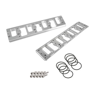 CBM MOTORSPORTS™ BILLET LS7 INTAKE MANIFOLD TO LS3 STYLE CYLINDER HEADS ADAPTERS