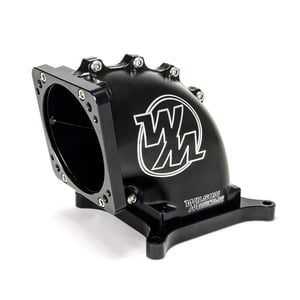 WILSON MANIFOLDS 95-105MM 4150 BILLET ELBOW W/DIVIDER FRONT/REAR FACING