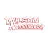 WILSON MANIFOLDS 95-105MM 4150 BILLET ELBOW W/DIVIDER FRONT/REAR FACING