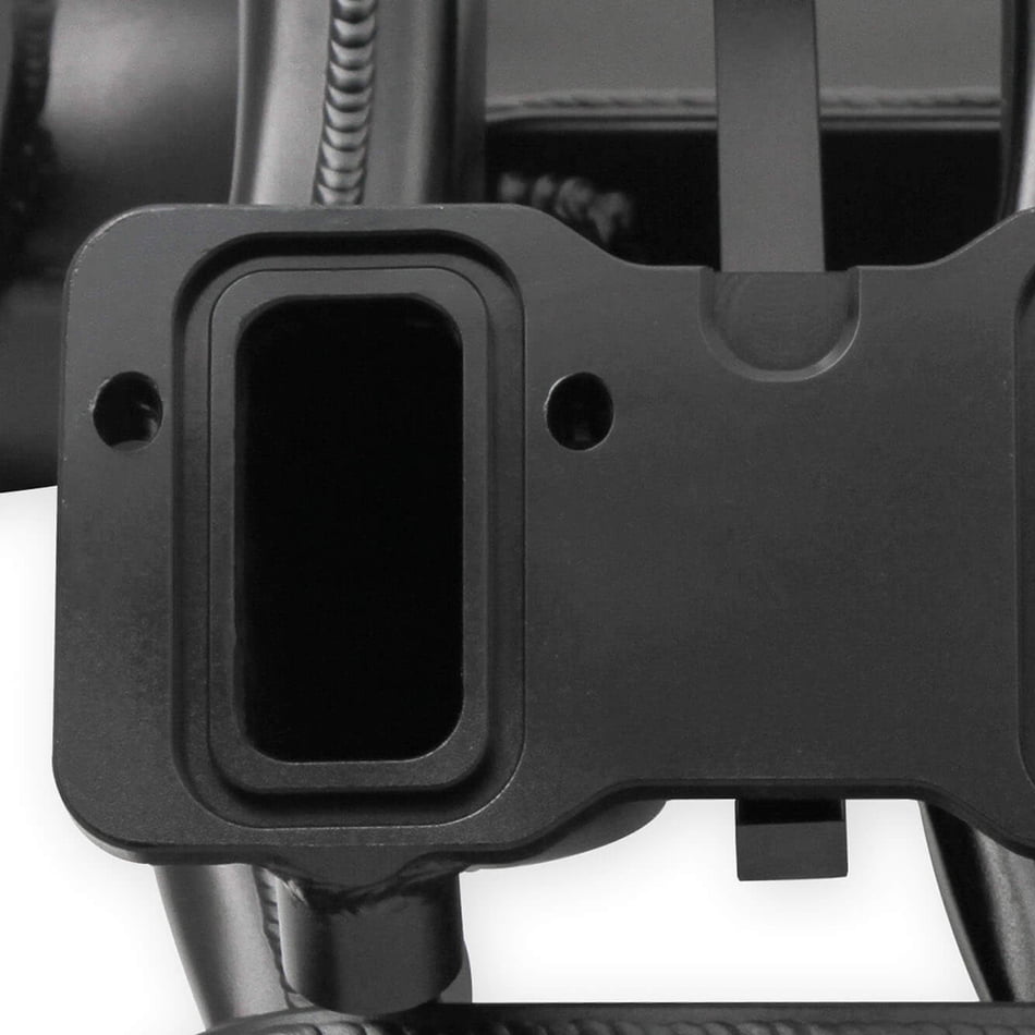 HOLLEY SNIPER EFI FABRICATED INTAKE MANIFOLD, DUAL PLENUM 102MM GM LS3/L92, TB SPACERS, AND