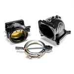 WILSON MANIFOLDS HI-BOOST 105MM BILLET V-BAND THROTTLE BODY 4150 FRONT/REAR BILLET ELBOW KIT