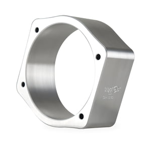 CBM MOTORSPORTS™ BILLET LS THROTTLE BODY SPACER FOR WHIPPLE 2.9L SUPERCHARGER 112MM BORE