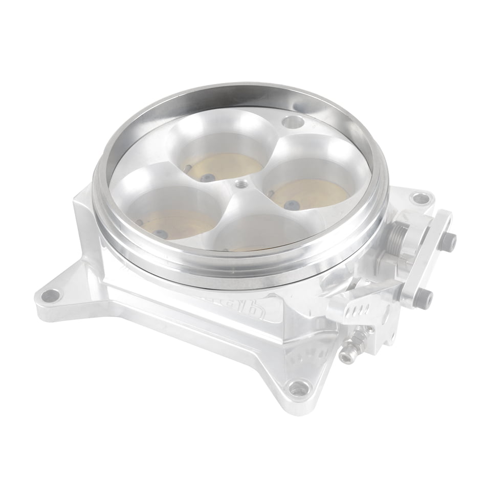 CBM MOTORSPORTS™ 4150 STYLE BILLET TOP MOUNT THROTTLE BODY TO CARB HAT ADAPTER/SPACER WITH ORING