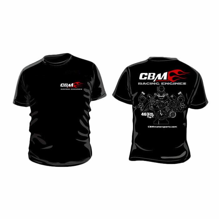 2024 CBM MOTORSPORTS™ TWIN TURBOCHARGED 463 PRO-X T-SHIRTS