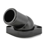 MR. GASKET GM LS WATER NECK SWIVEL 30 DEGREE ANGLE BLACK