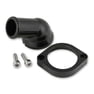 MR. GASKET GM LS WATER NECK SWIVEL 30 DEGREE ANGLE BLACK