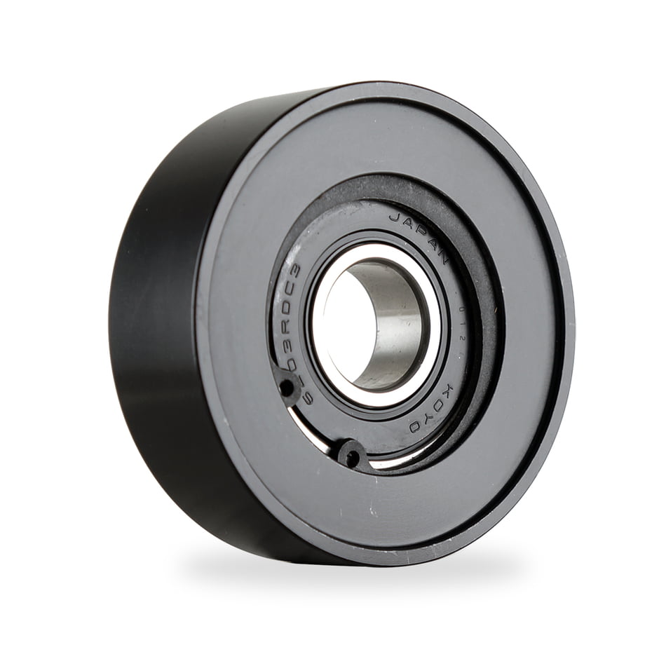 CBM MOTORSPORTS™ BLACK ANODIZED SMOOTH BILLET IDLER PULLEY