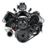 HOLLEY PREMIUM MID-MOUNT COMPLETE LS7 ACCESSORY SYSTEM BLACK