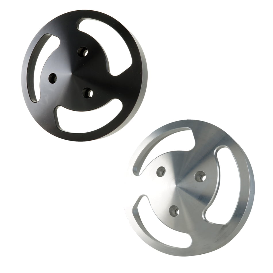 CBM MOTORSPORTS™ BILLET AIR CONDITIONING COMPRESSOR CLUTCH COVER