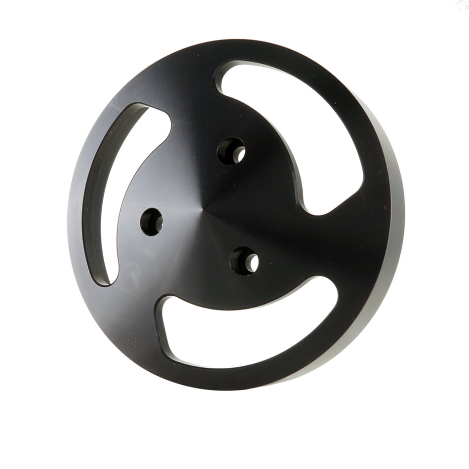 CBM MOTORSPORTS™ BILLET AIR CONDITIONING COMPRESSOR CLUTCH COVER