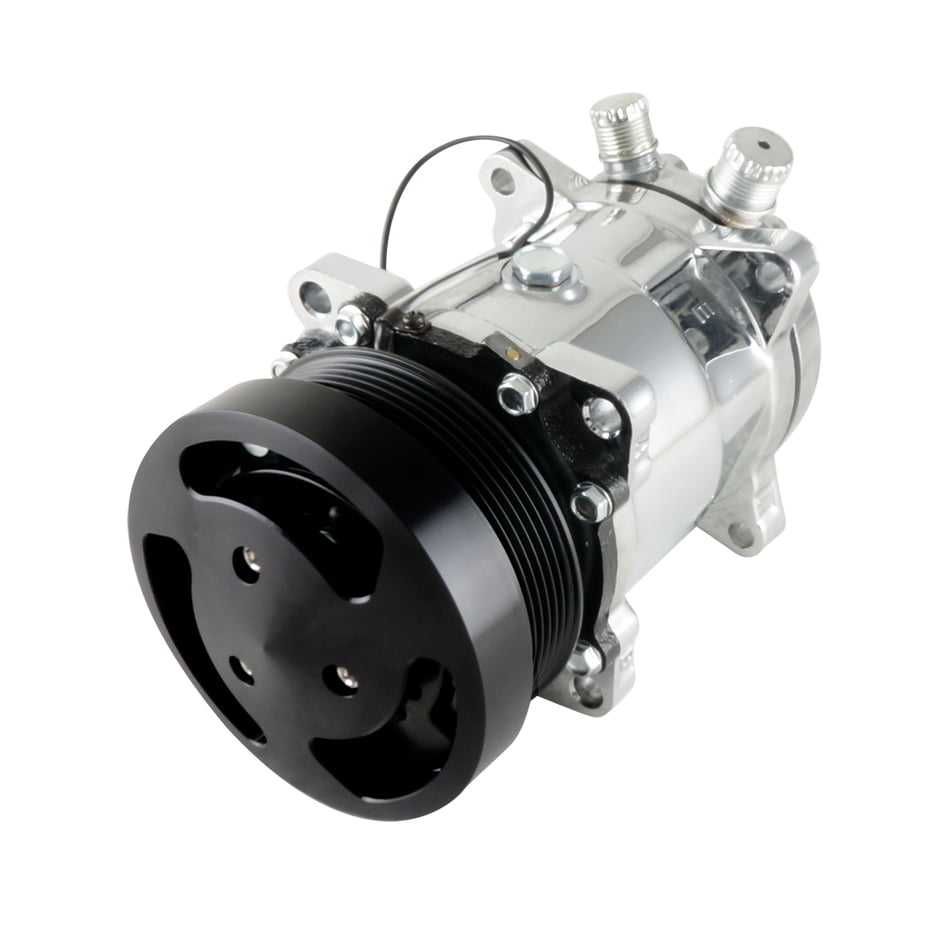 CBM MOTORSPORTS™ BILLET AIR CONDITIONING COMPRESSOR CLUTCH COVER