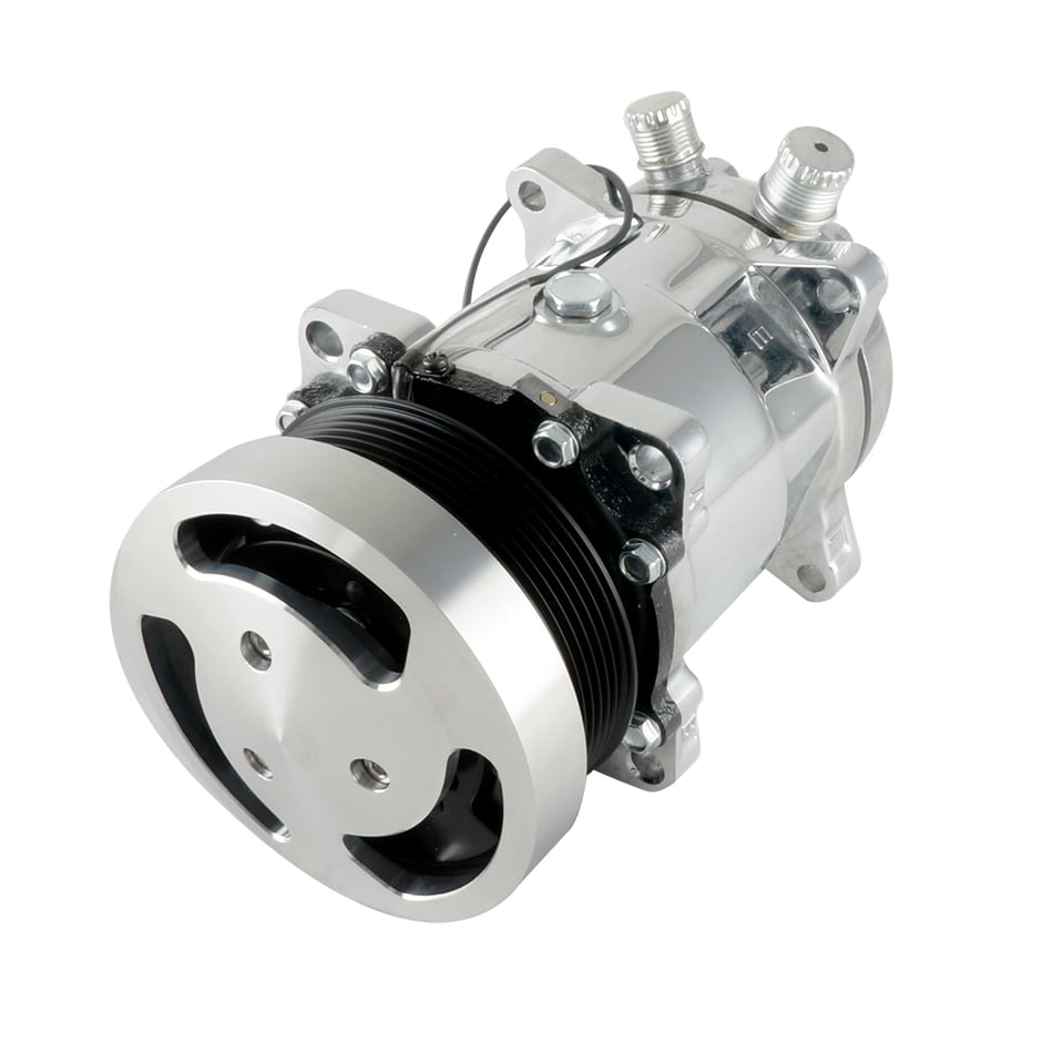 CBM MOTORSPORTS™ BILLET AIR CONDITIONING COMPRESSOR CLUTCH COVER