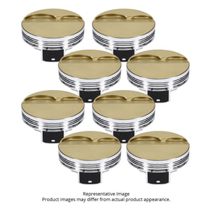 JE PISTONS ULTRA SERIES CHEVROLET LS GEN III/IV PISTON KIT 4.075 BORE 3.622 STROKE 1.304 CD -5.00CC FLAT TOP