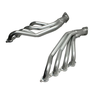 GIBSON STAINLESS STEEL CERAMIC COATED LONG TUBE CHEVY C-10 LS SWAP HEADERS