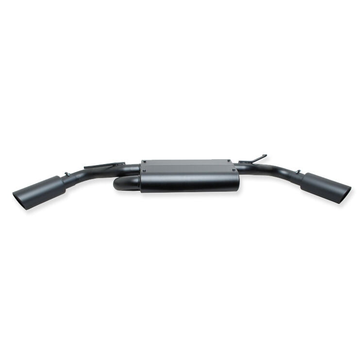 GIBSON JEEP WRANGLER CAT-BACK PERFORMANCE EXHAUST SYSTEM-DUAL EXTREME