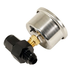 Mini Manomètre Air 0-100 PSI - 1/8 MNPT - Montage Arrière - Pour Compresseur