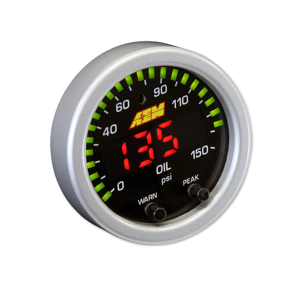 AEM PERFORMANCE ELECTRONICS XSERIES OIL PRESSURE GAUGE 0150PSI / 010