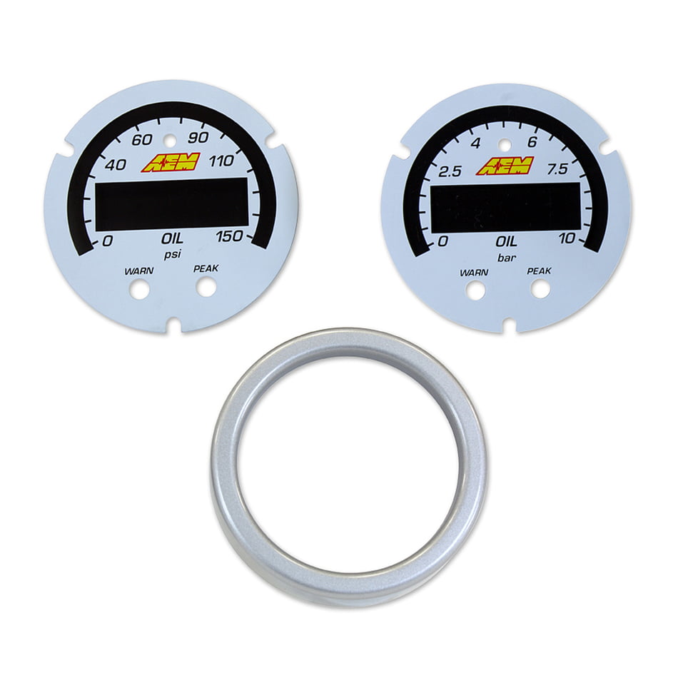 AEM PERFORMANCE ELECTRONICS XSERIES OIL PRESSURE GAUGE 0150PSI / 010