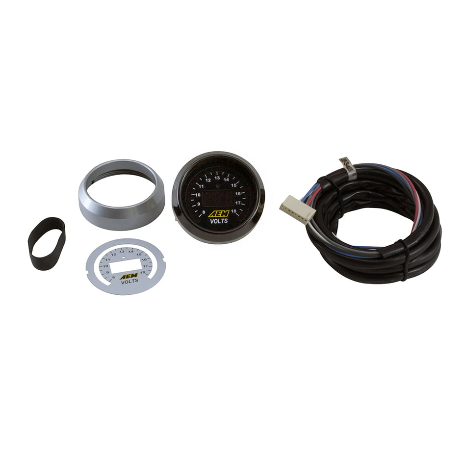AEM PERFORMANCE ELECTRONICS DIGITAL VOLT GAUGE 818V