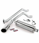 BANKS POWER MONSTER EXHAUST SYSTEM, 3” SINGLE EXIT, CHROME TIP FOR 2014-2018 CHEVY/GMC 1500 5.3L