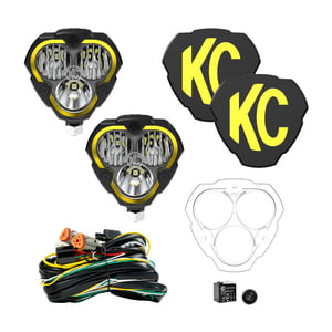 KC HiLiTES FLEX ERA® 3 - 2-LIGHT MASTER KIT