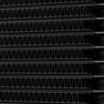 EARLS ULTRAPRO OIL COOLER - BLACK - 40 ROWS - NARROW COOLER - 10 O-RING BOSS FEMALE PORTS 240ERL