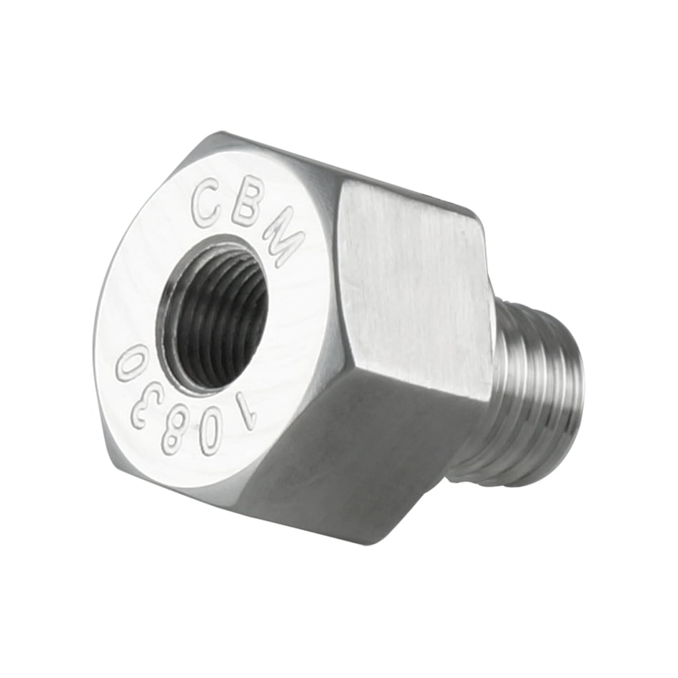 CBM MOTORSPORTS ECOTEC STYLE BILLET OIL PRESSURE ADAPTER 12MM x 1.75 TO