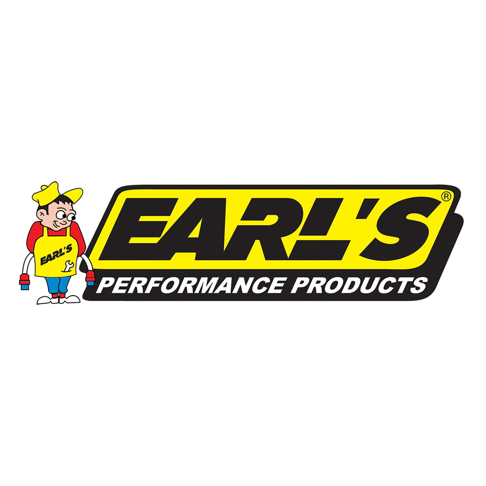 EARLS ULTRAPRO OIL COOLER - BLACK - 34 ROWS - EXTRA-WIDE COOLER - 16 AN  MALE FLARE PORTS 834-16ERL