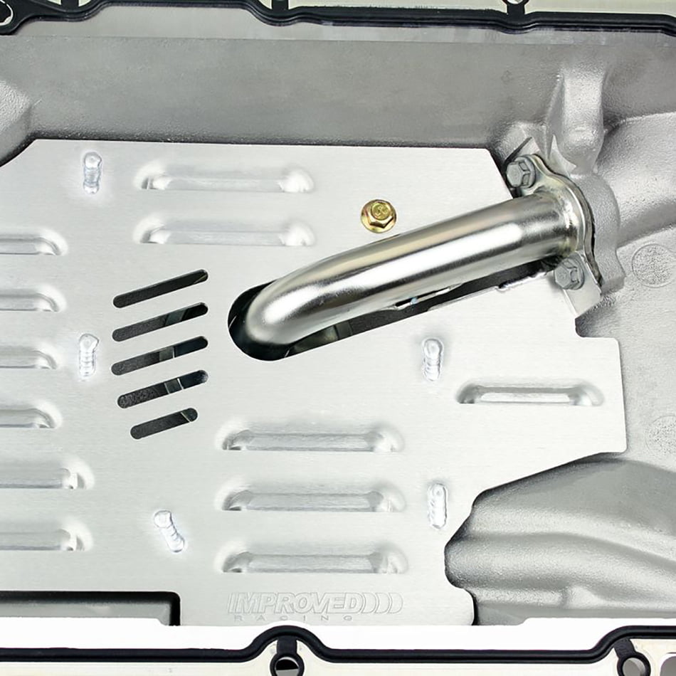 IMPROVED RACING C6 CORVETTE Z06/ZR1 CAMARO Z28 DRY SUMP OIL PAN BAFFLE
