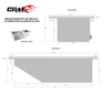 CBM MOTORSPORTS GM GEN III/IV LS FABRICATED ALUMINUM OIL PAN