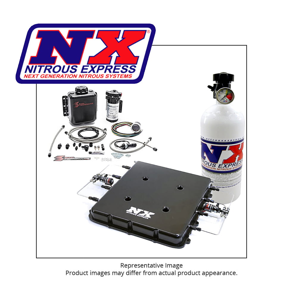 NITROUS EXPRESS GM LT4 BILLET SUPERCHARGER LID NITROUS WITH METHANOL