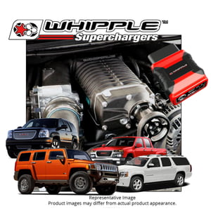 WHIPPLE 2007-2014 4.8L/5.3L VORTEC, 6.0L L96, 6.2L L92, GM/GMC/CHEVY TRUCK/SUV COMPLETE INTERCOOLED 2.3L SUPERCHARGER KIT