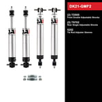 Suspension Kits QA1 LEVEL 1 DOUBLE ADJUSTABLE FRONT SINGLE ADJUSTABLE REAR DRAG RACE KIT FOR 70-81 GM F-BODY